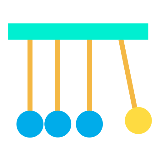 Péndulo de newton icono gratis