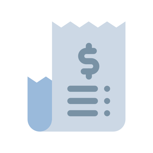 factura icono gratis