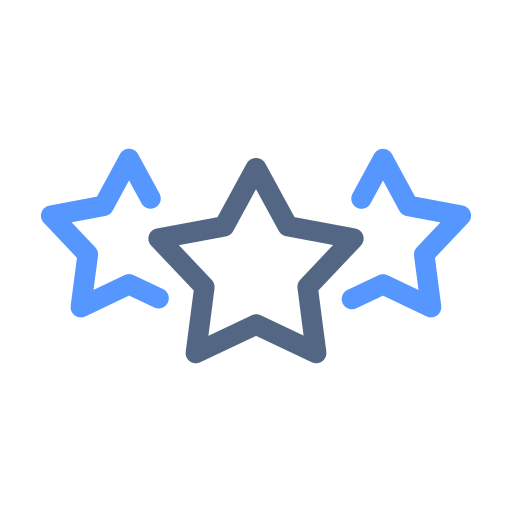 estrelas grátis ícone