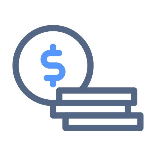 moedas grátis ícone