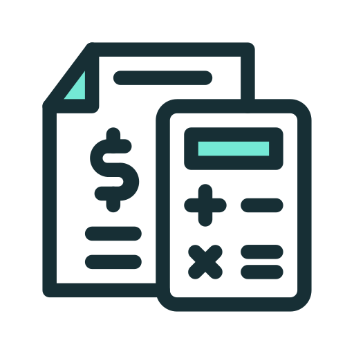 financiero icono gratis