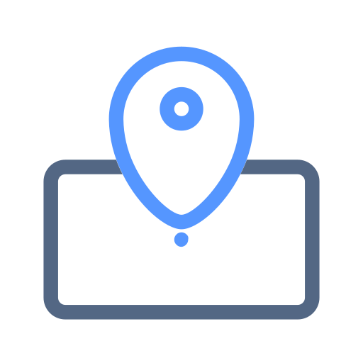 geographisches positionierungs system kostenlos Icon