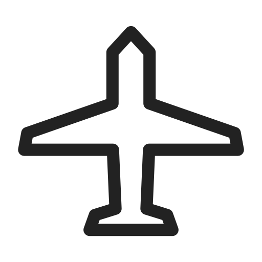 avião grátis ícone