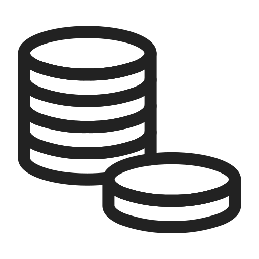 moedas grátis ícone