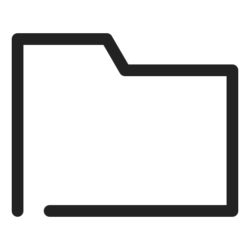 Folder free icon Folder free icon