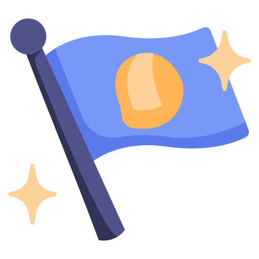 Flag free icon Flag free icon