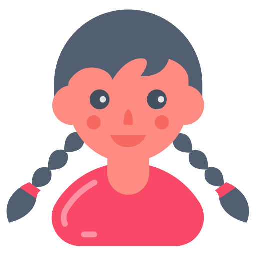 소녀 무료 아이콘