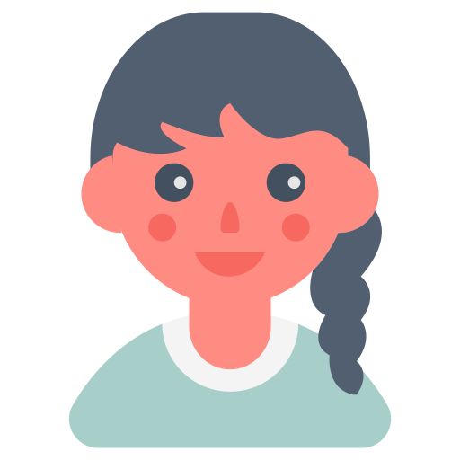 소녀 무료 아이콘