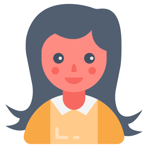 소녀 무료 아이콘