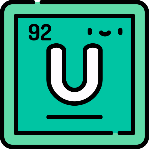 Uranio icono gratis