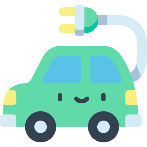 Electric Car - Free Transport Icons