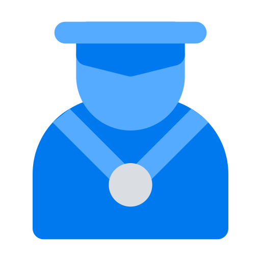 graduación icono gratis