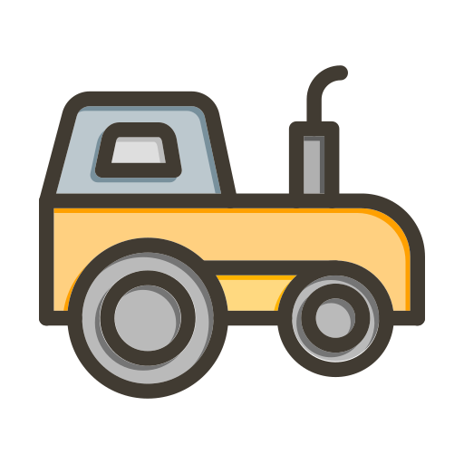 Tractor free icon Tractor free icon