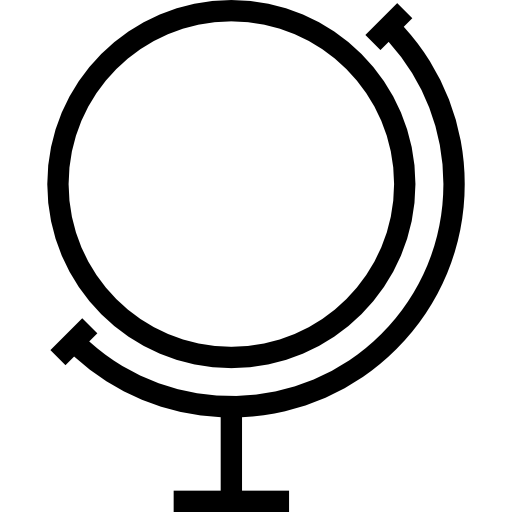 Earth globe free icon