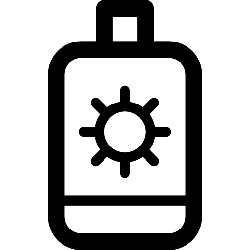 proteccion solar icono gratis