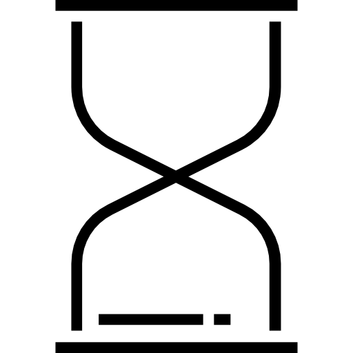 reloj de arena icono gratis