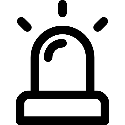 emergency icon vector