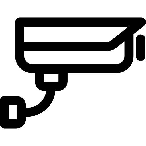 circuito cerrado de televisión icono gratis