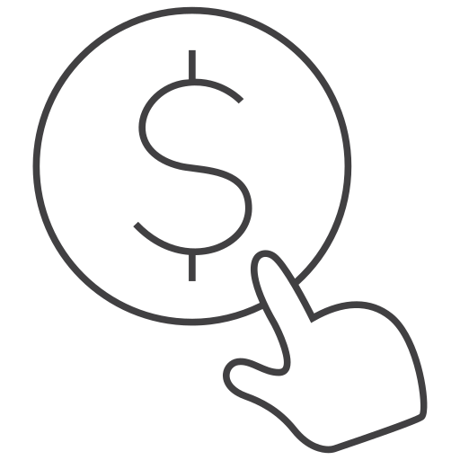 돈 무료 아이콘