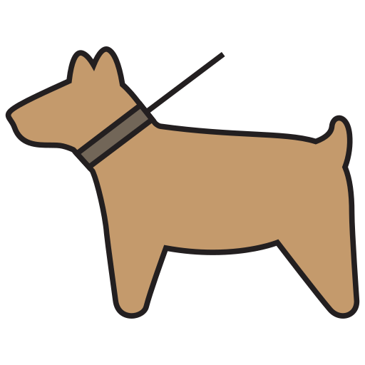 Dog free icon Dog free icon