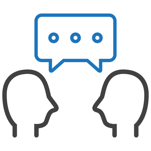 Chat free icon