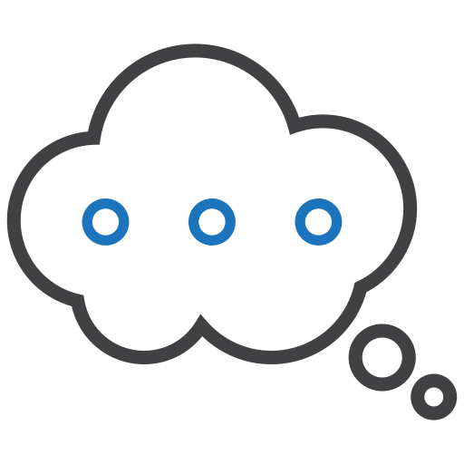 Thought free icon Thought free icon