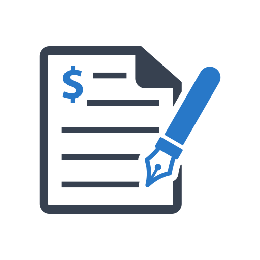 factura icono gratis