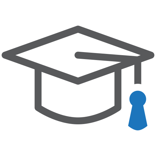 graduación icono gratis