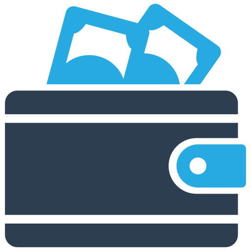 billetera icono gratis