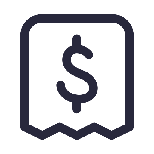 facture Icône gratuit