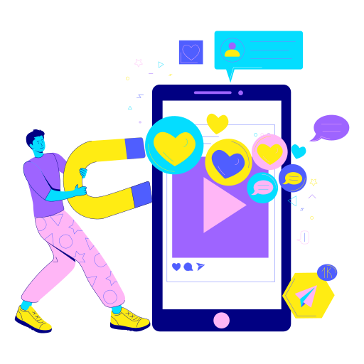 medios de comunicación social icono gratis