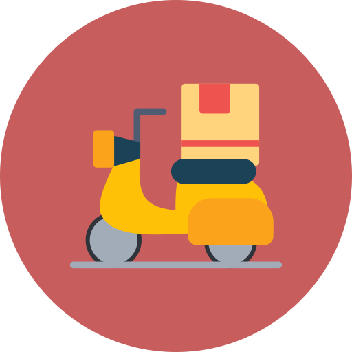 vélo de livraison Icône gratuit