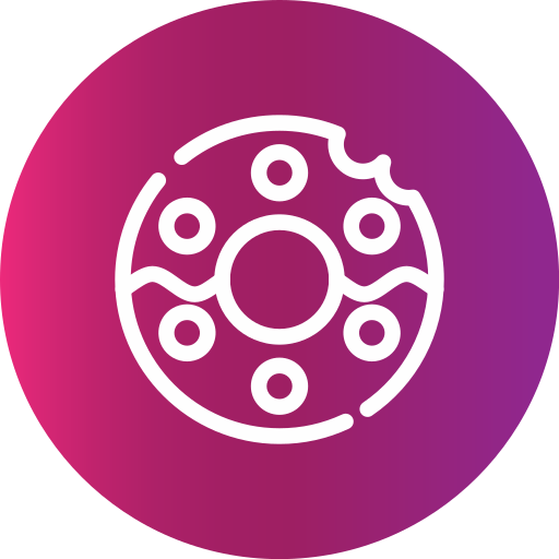 Пончик бесплатно иконка