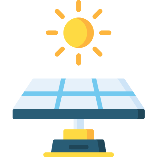 Panel solar icono gratis