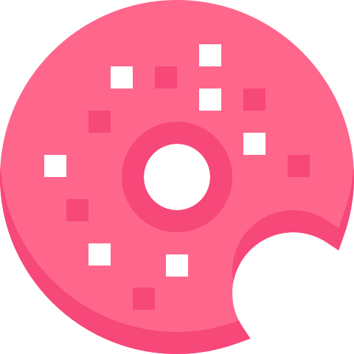 Rosquilla icono gratis