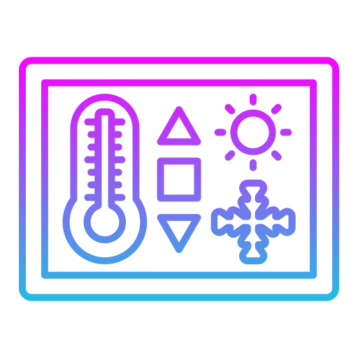 control de temperatura icono gratis