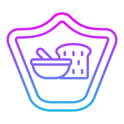 seguridad alimenticia icono gratis