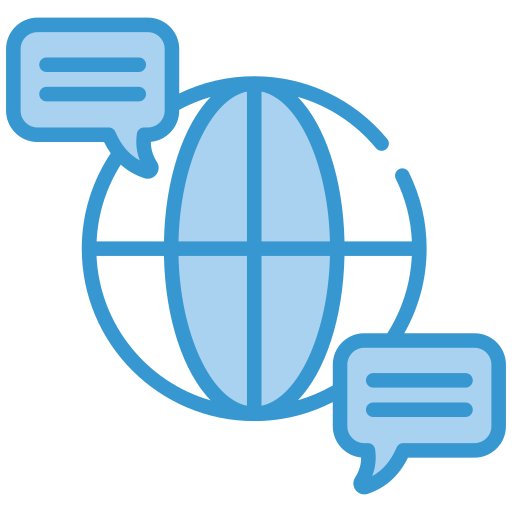 Global comminication free icon