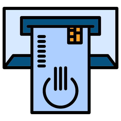 Atm machine free icon Atm machine free icon