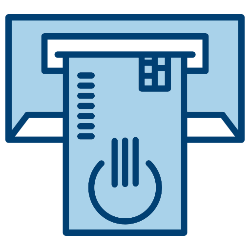 Atm machine free icon Atm machine free icon