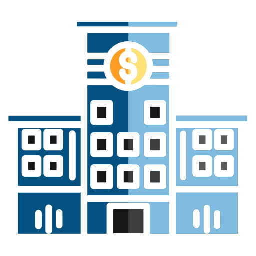 bankgebäude kostenlos Icon