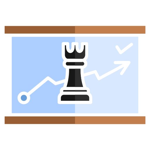 estrategia icono gratis