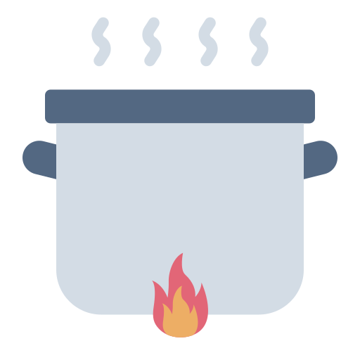 fuego lento icono gratis