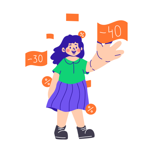 descuento icono gratis