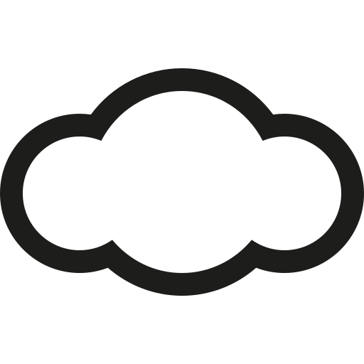 Cloud free icon