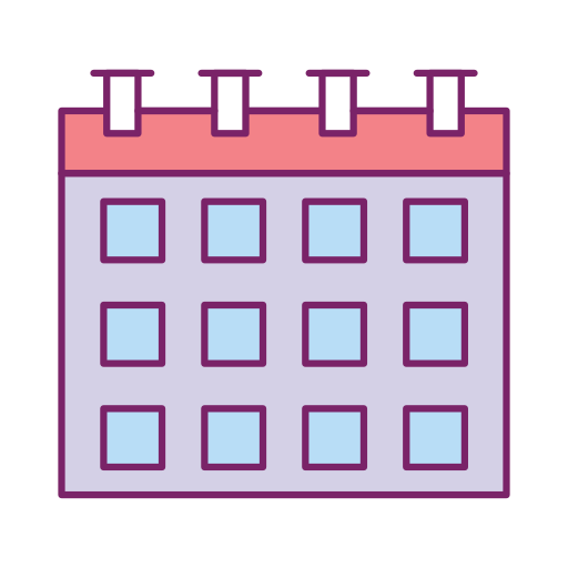 달력 무료 아이콘