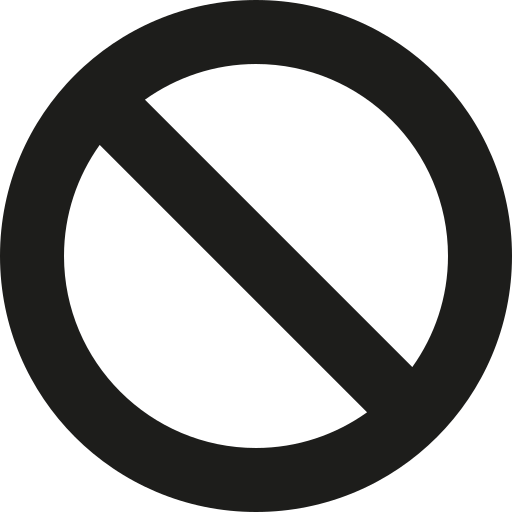 prohibición icono gratis