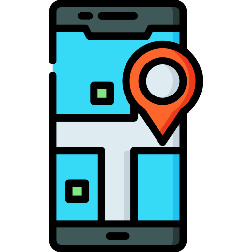 geographisches positionierungs system kostenlos Icon