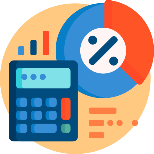 Accounting Detailed Flat Circular Flat icon