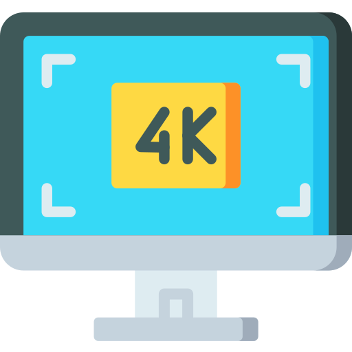 4k icono gratis